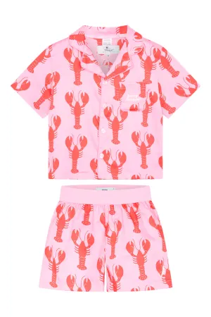 Kids Pyjama Set in Lobsters