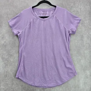 Kirkland Purple Short Sleeve Activewear Performance Athletic Tshirt Top Medium