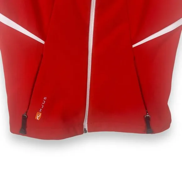 KJUS Womens Golf Ski Vest XS Performance Hiking Windstopper Athletic Sports Warm