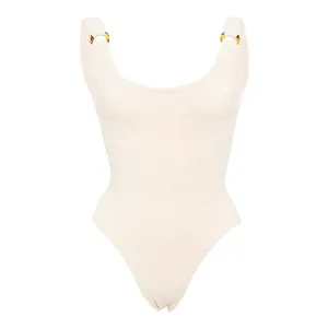 Knitted One Piece Swimsuit