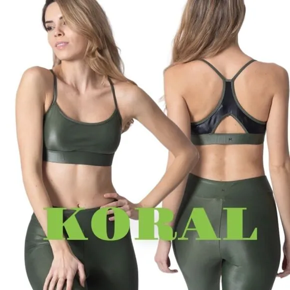 Koral Slate Infinity Sports bra