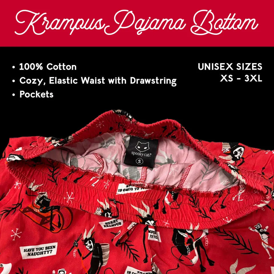 Krampus Pajama Bottom (FINAL SALE)