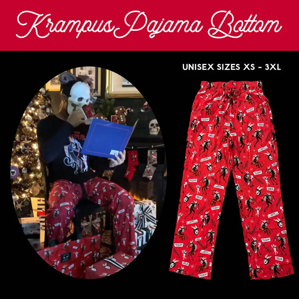 Krampus Pajama Bottom (FINAL SALE)