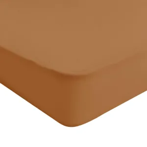Kyte Crib Sheet- Nutmeg