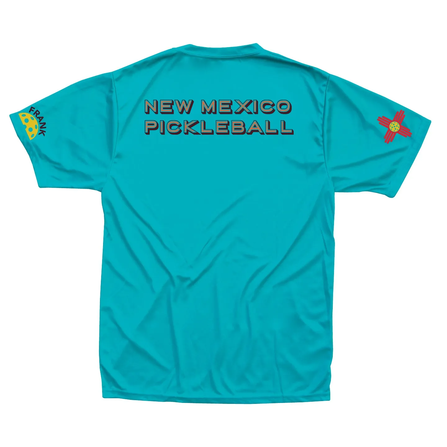 Las Cruces Men's Organ Mountains Performance Pickleball T-Shirt