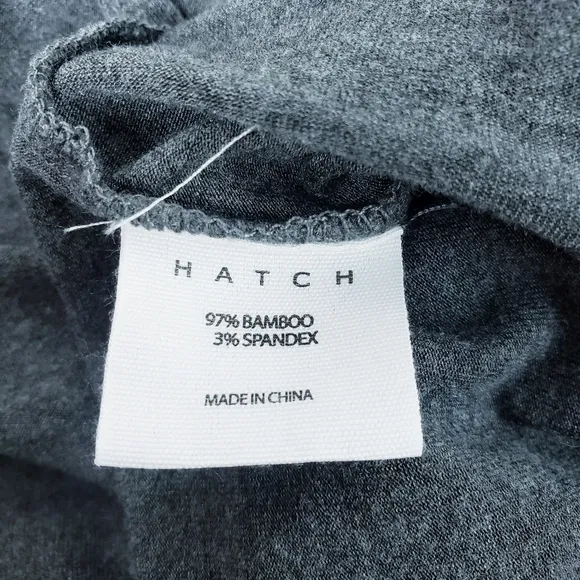 *Last Chance* Hatch Maternity Nursing Robe Grey Bamboo Cozy Postpartum
