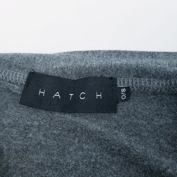 *Last Chance* Hatch Maternity Nursing Robe Grey Bamboo Cozy Postpartum
