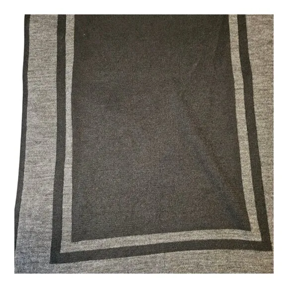 Lauren Ralph Lauren Wrap - One Size (Black and Gray)