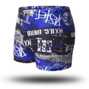 Letters Printing Boxers Trunks