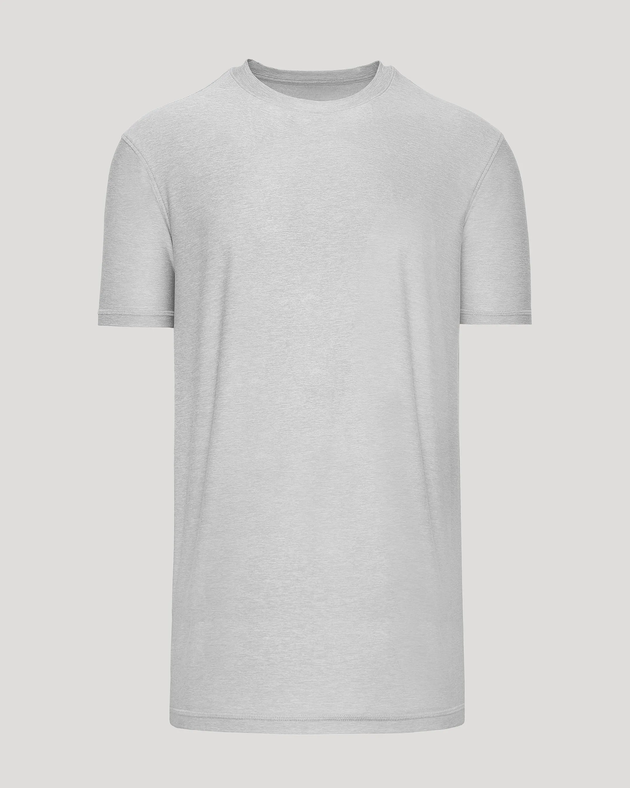 Light Heather Gray Tall Active Crew Neck 2.0