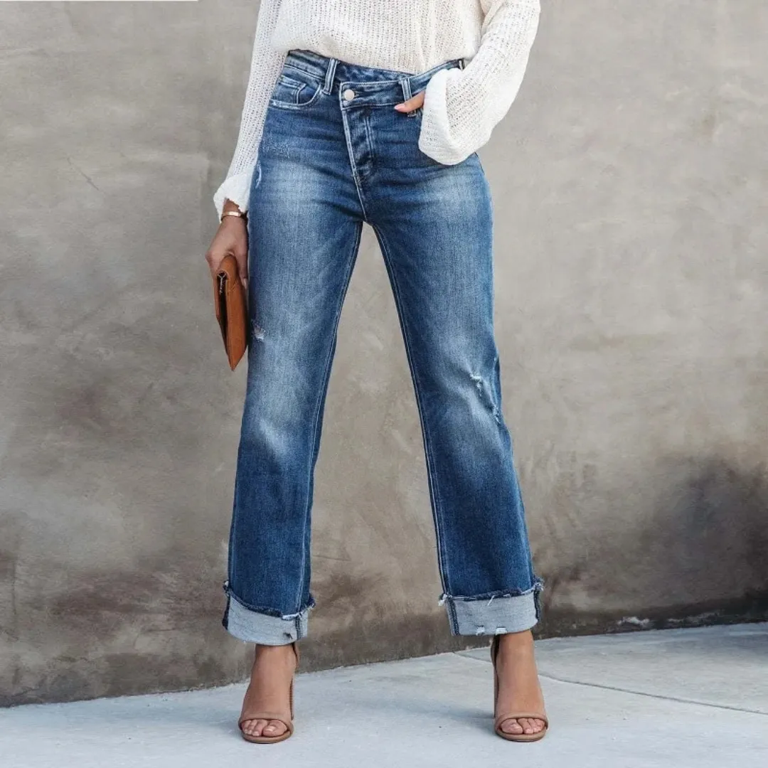 Lita® | High Waist Denim Pants