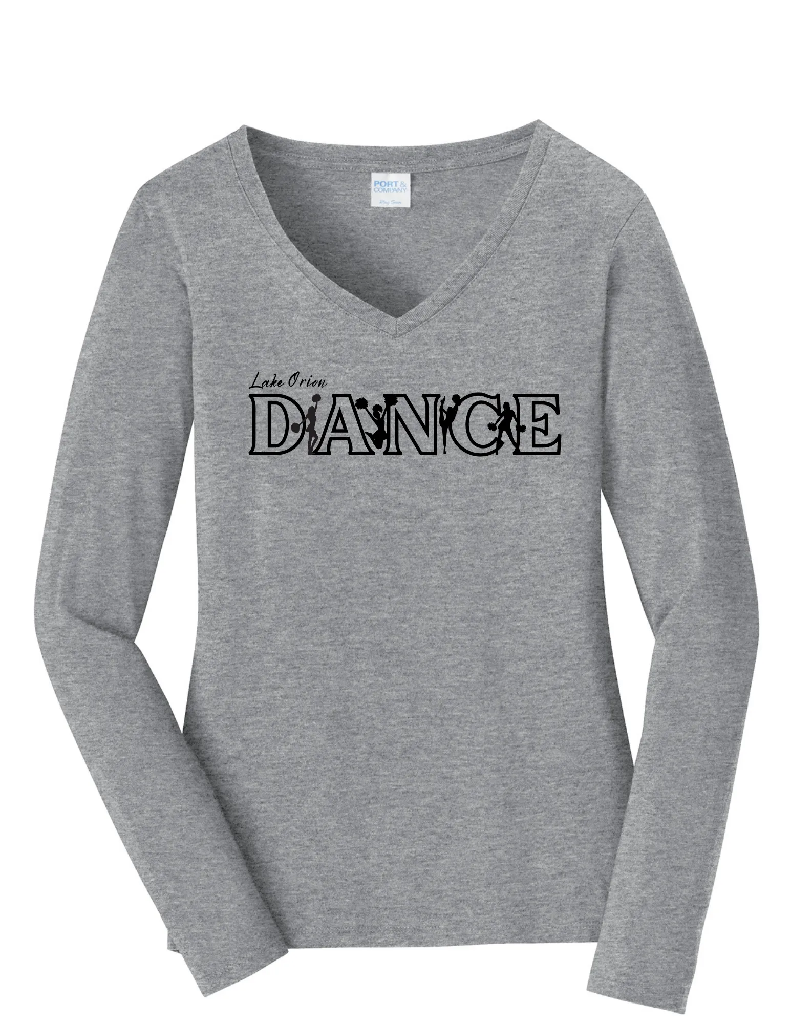 LO Dance Ladies Long Seeve Fan Favorite V-Neck T