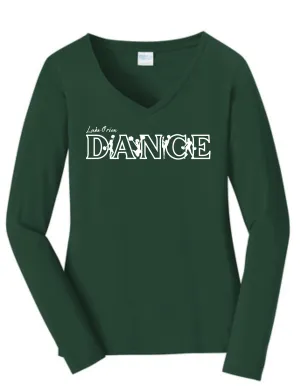 LO Dance Ladies Long Seeve Fan Favorite V-Neck T