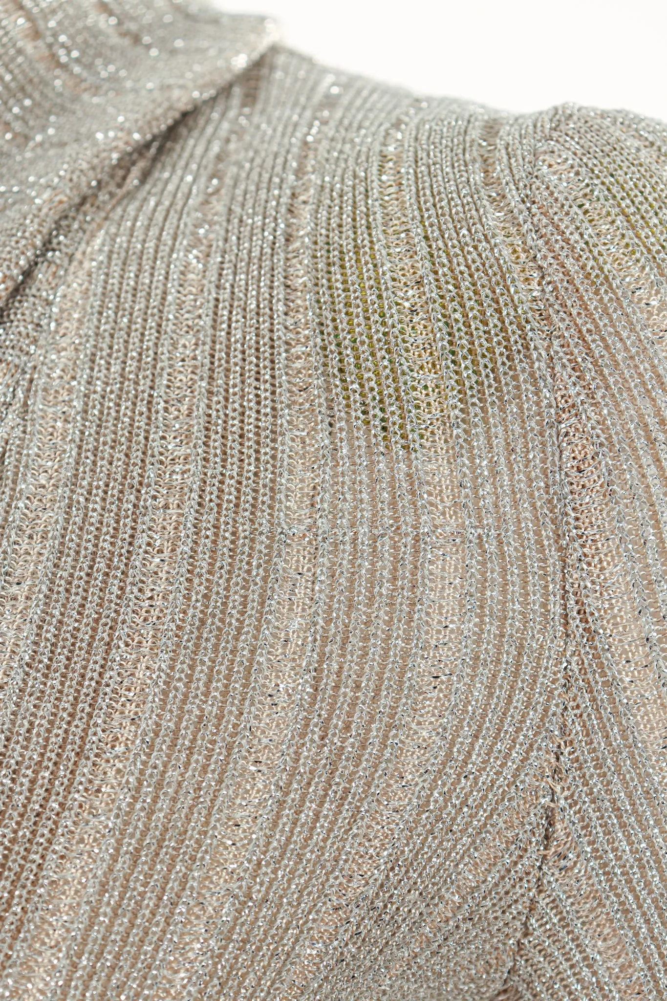 Long Metallic Duster