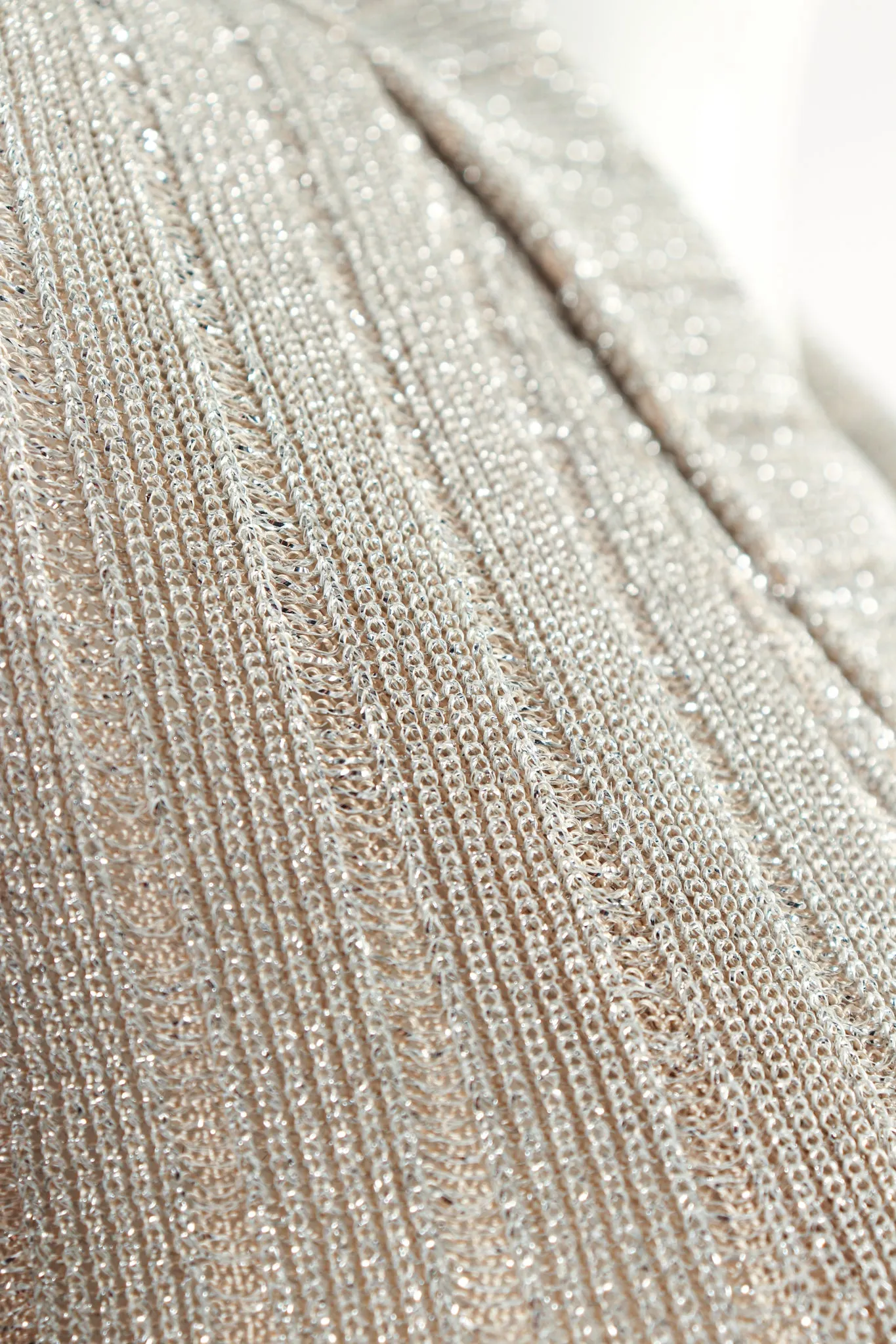 Long Metallic Duster