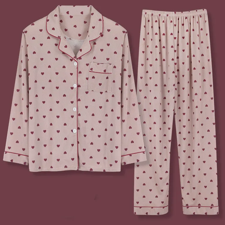 Long Sleeve Classic Style Pyjamas