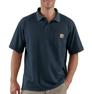 Loose Fit Midweight Short-Sleeve Pocket Polo - Big - 106685BIG