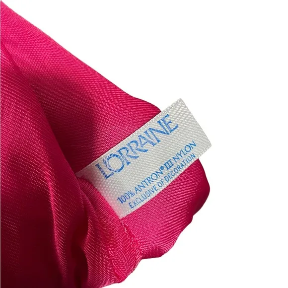 Lorraine Vintage Barbie Pink Romantic Lingerie Intimates Peignoir Robe Set