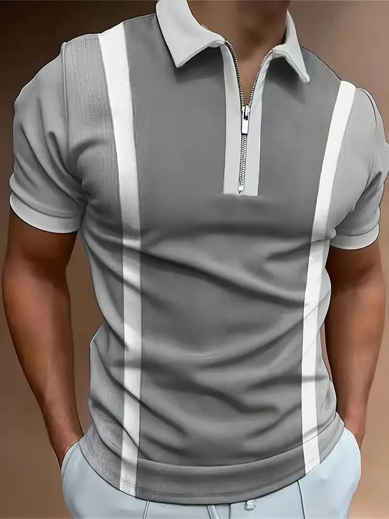 Love® | Casual, Short-Sleeved Top With Zipper Closure