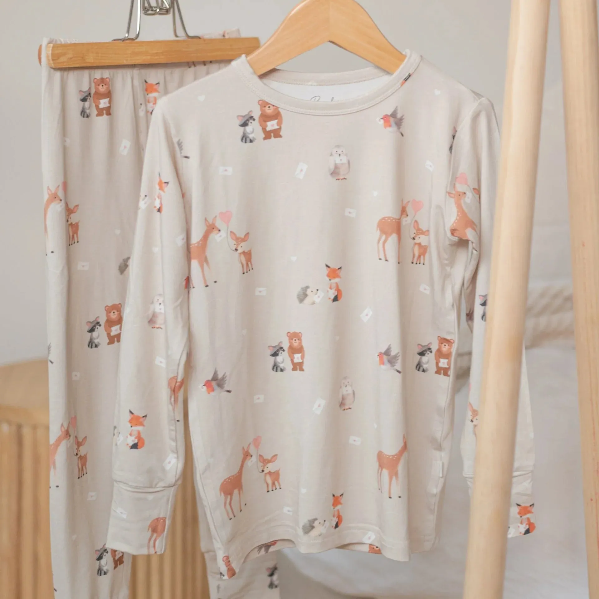 Love Letters Two Piece PJ Set