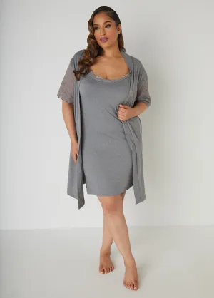 Love To Sleep Chemise Two Pc Set