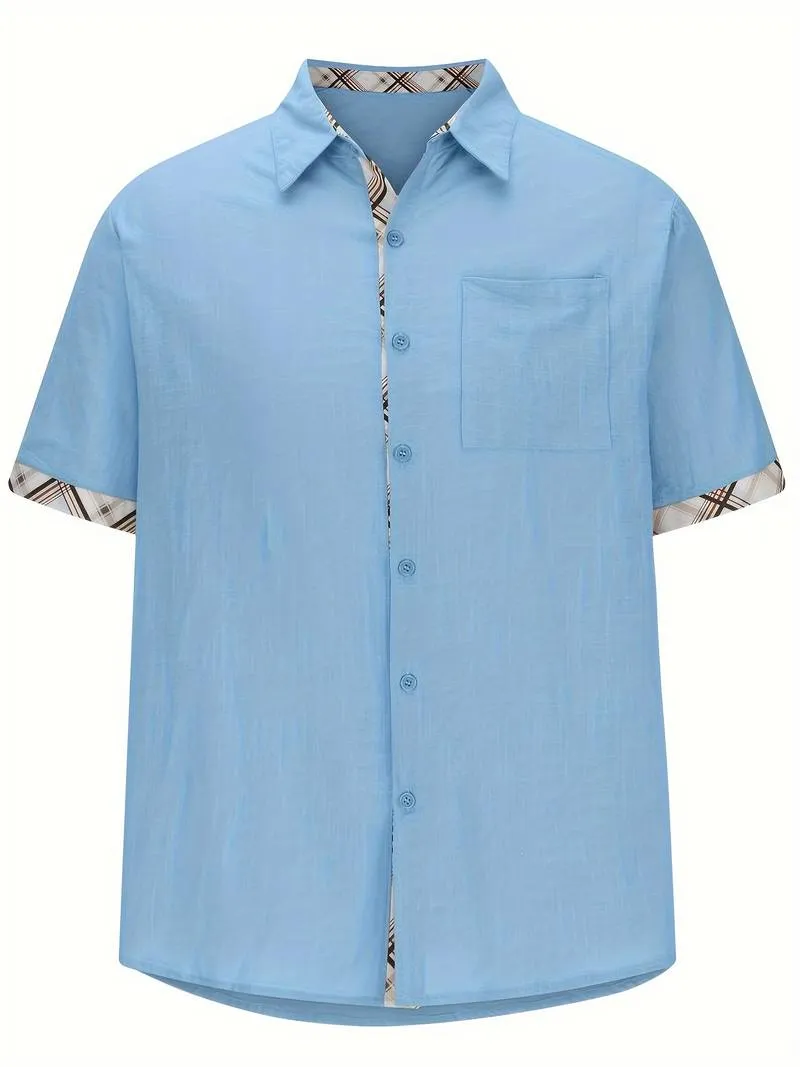 Luella® | Stylish Traditional Shirt With Checkered Graphic Print