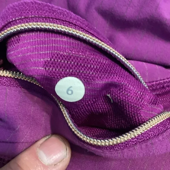 Lululemon Run For Days Short Size 6 Regal Plum