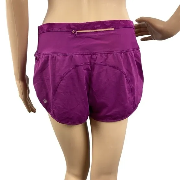 Lululemon Run For Days Short Size 6 Regal Plum