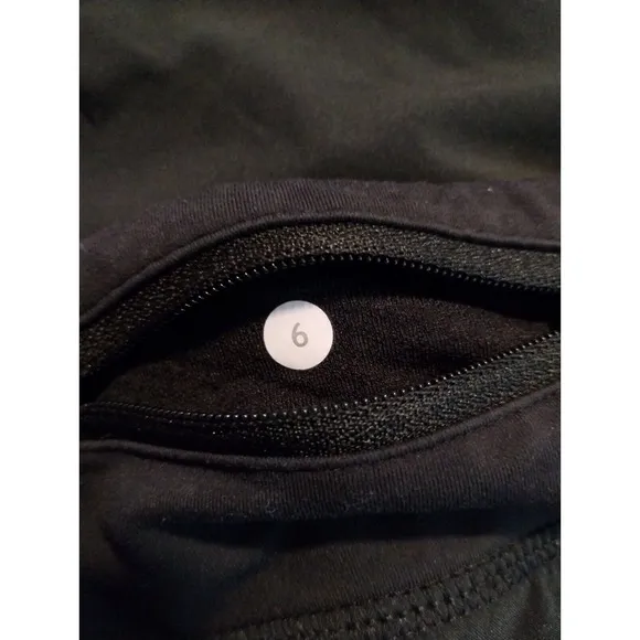 Lululemon Women's Speed Up Activewear Running Shorts Size 6 Black Training Gym