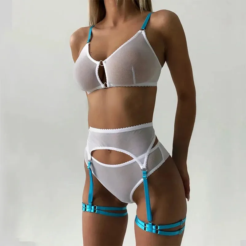Luxe Lace Plus Size Bra & Panty Lingerie Set