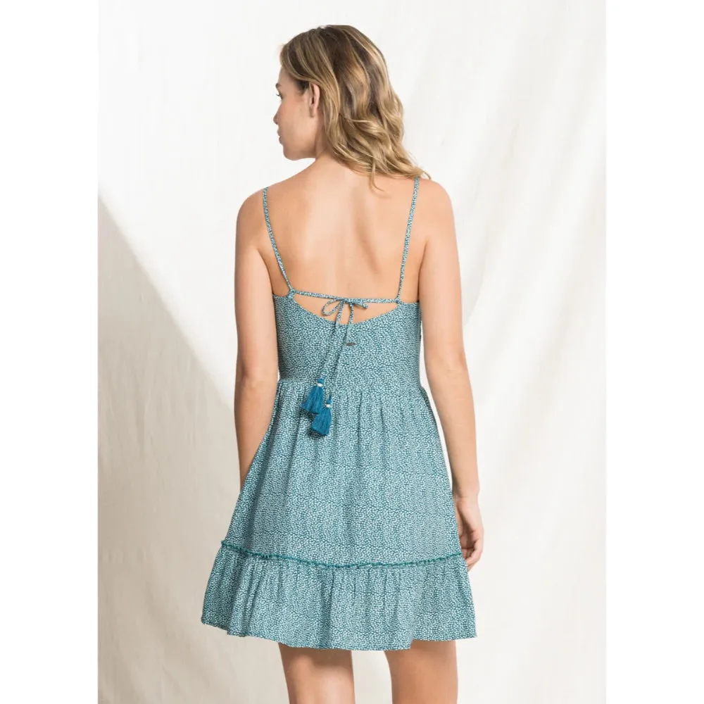 MAAJI SPRINKLE TEAL GRACIE SHORT DRESS