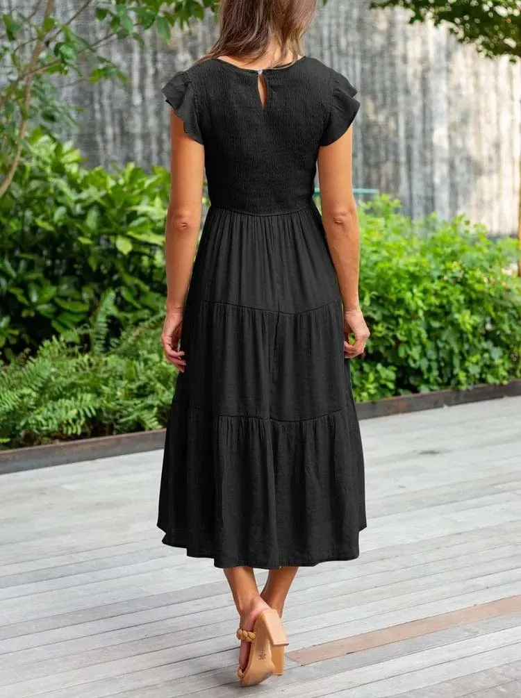 Madeline - Sophisticated Tummy Covering Dress