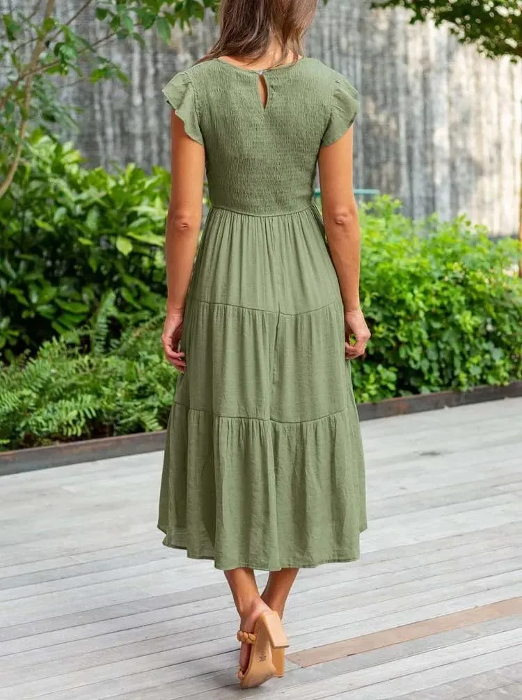 Madeline - Sophisticated Tummy Covering Dress