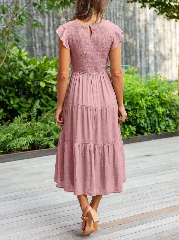 Madeline - Sophisticated Tummy Covering Dress