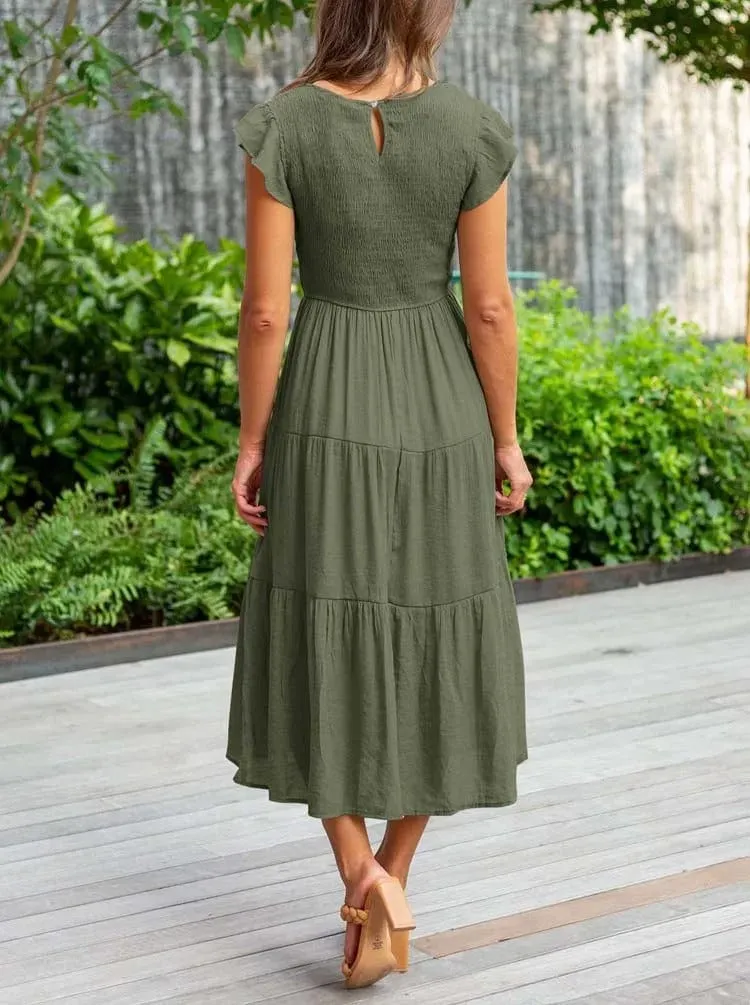 Madeline - Sophisticated Tummy Covering Dress