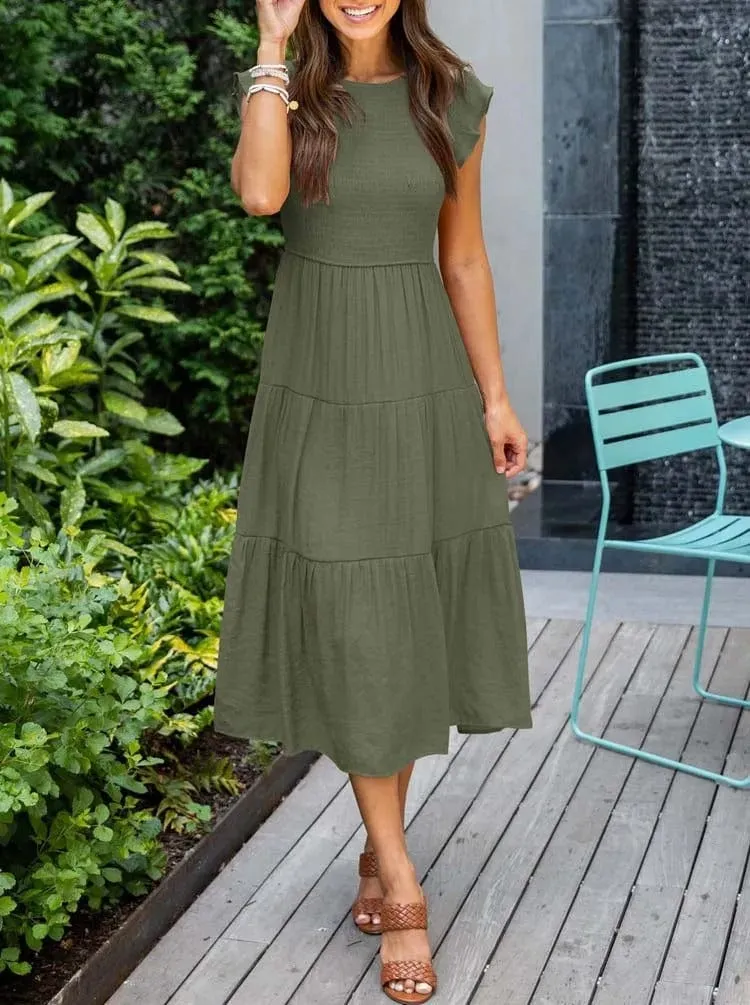 Madeline - Sophisticated Tummy Covering Dress