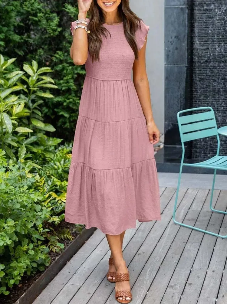 Madeline - Sophisticated Tummy Covering Dress