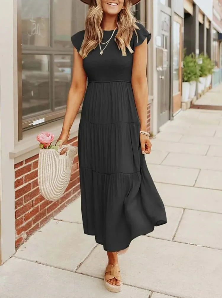 Madeline - Sophisticated Tummy Covering Dress