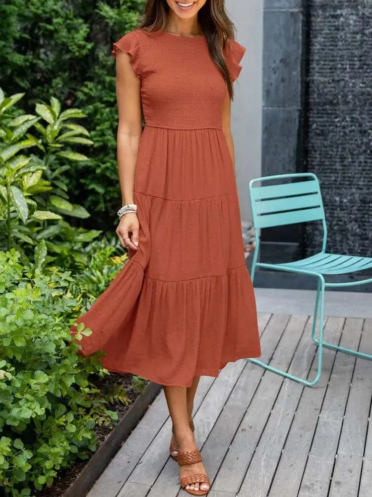 Madeline - Sophisticated Tummy Covering Dress