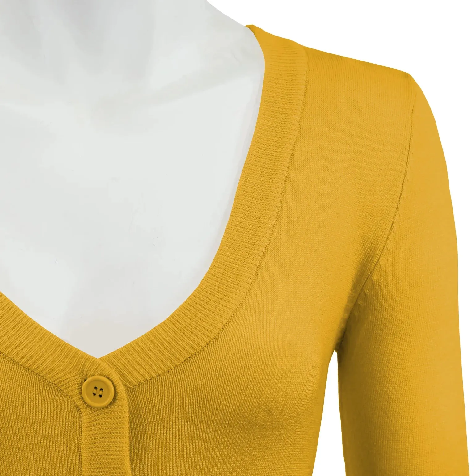 MAK Cropped Cardigan Honey