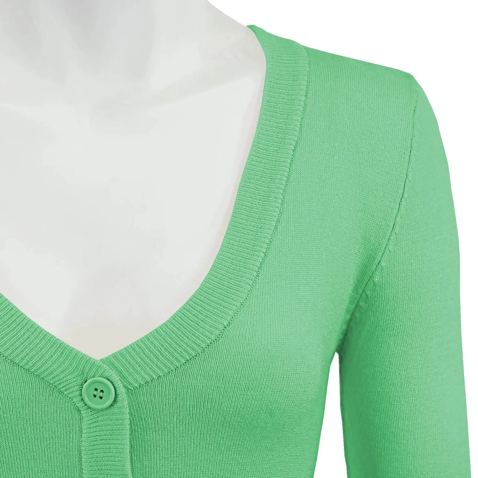 MAK Cropped Cardigan Opal