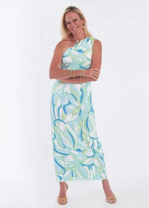 Mallorca Dress (Long) - Mambo Sea Mist