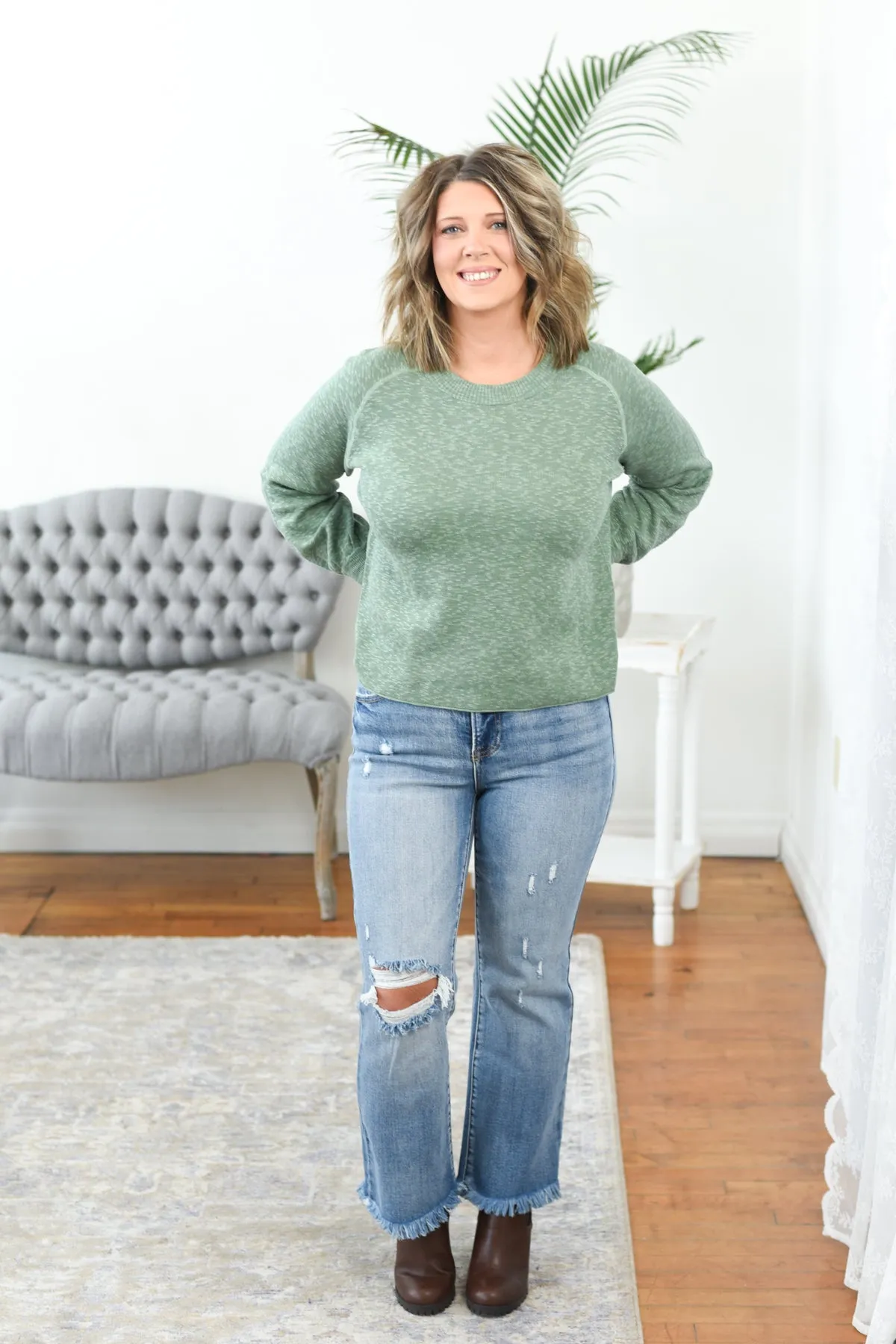 Marisol Heathered Sweater