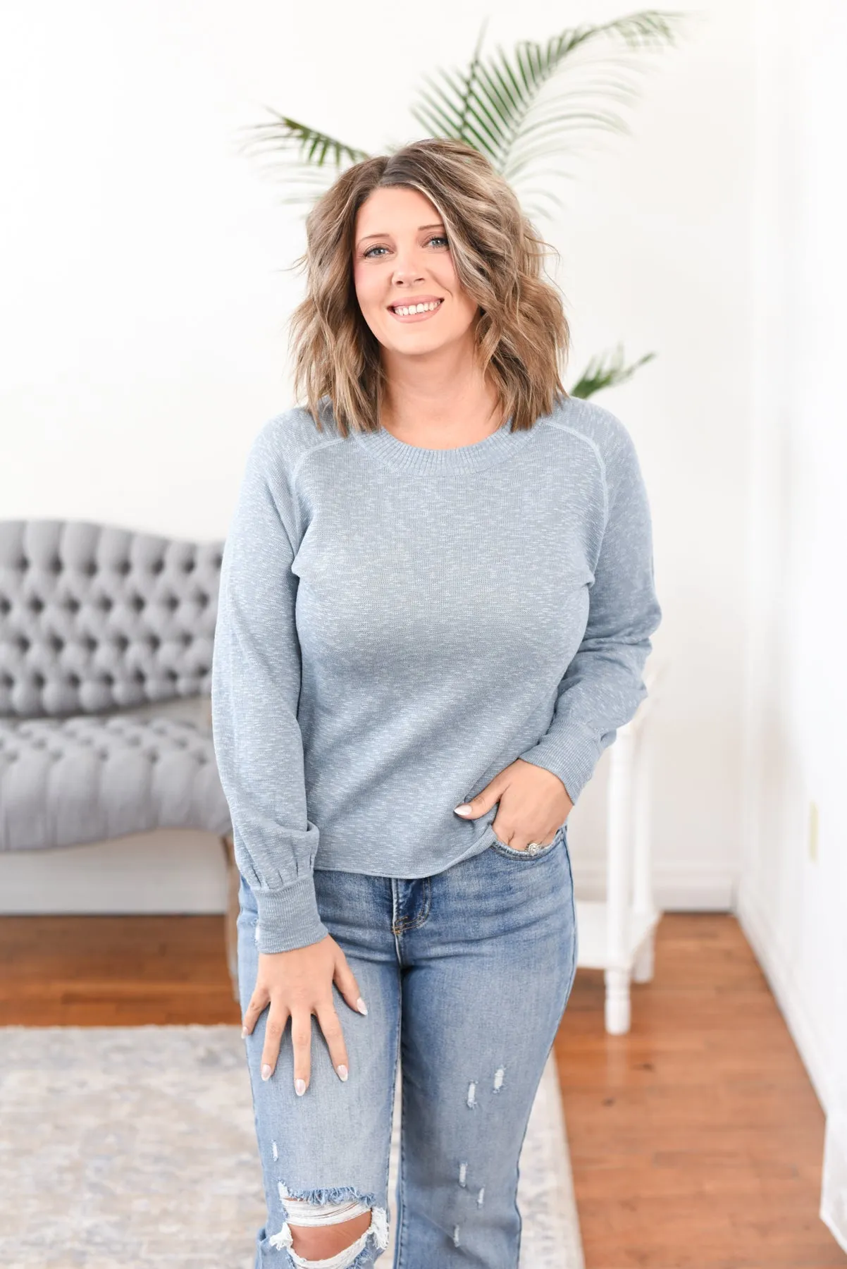 Marisol Heathered Sweater