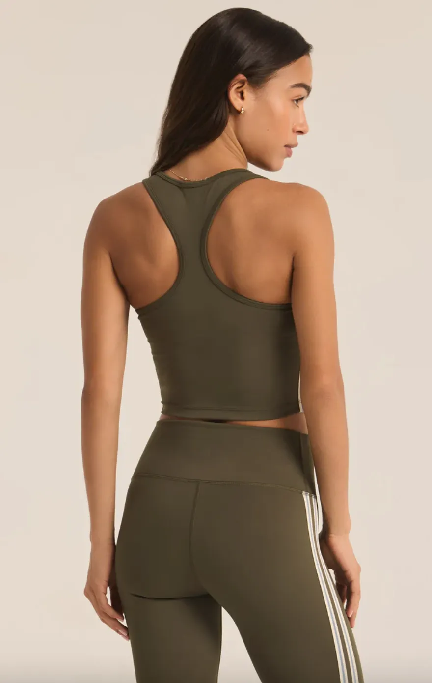 Match Day Tank-Grape Leaf