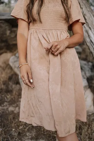 Maylee Dress- Apricot