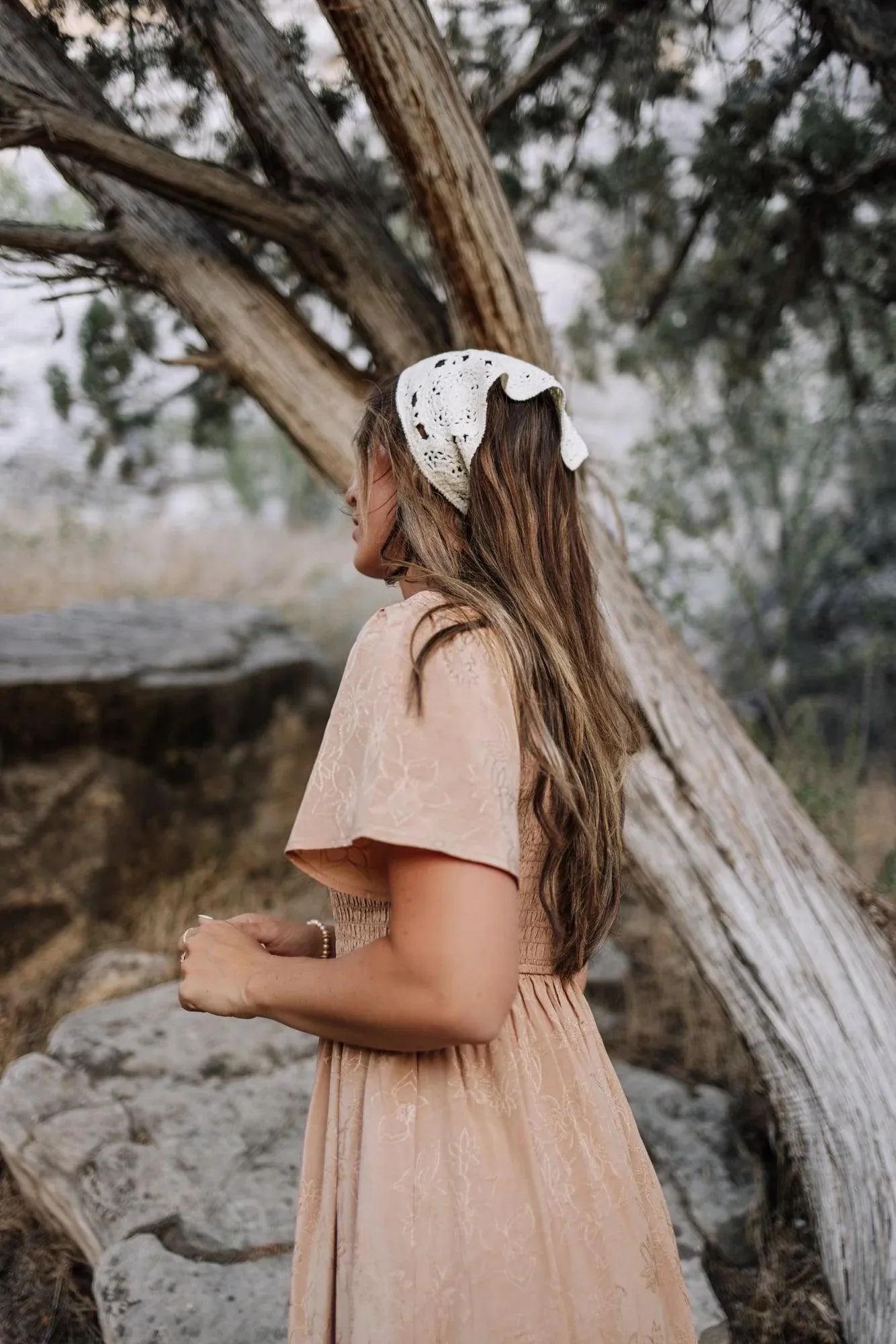Maylee Dress- Apricot