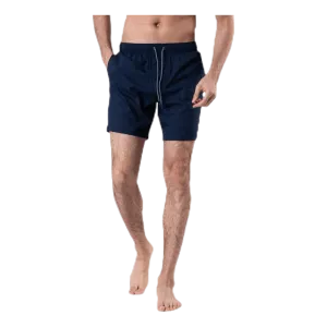 Medium Length Swim Shorts Blue