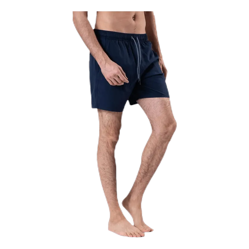 Medium Length Swim Shorts Blue
