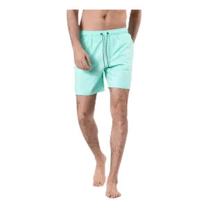 Medium Length Swim Shorts Green